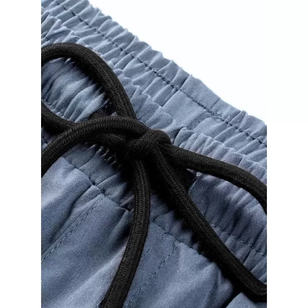JMIERR Mens Casual Cargo Pants Stretch Elastic Waist Drawstring Joggers Pants Tapered Sweatpants for Men Multi Pockets