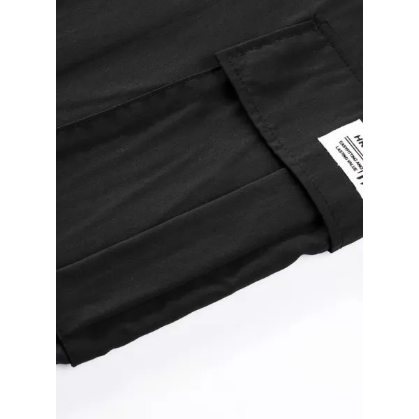 JMIERR Mens Casual Cargo Pants Stretch Elastic Waist Drawstring Joggers Pants Tapered Sweatpants for Men Multi Pockets