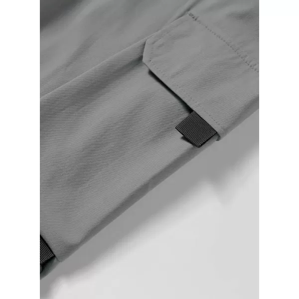 JMIERR Mens Casual Cargo Pants Stretch Elastic Waist Drawstring Joggers Pants Tapered Sweatpants for Men Multi Pockets