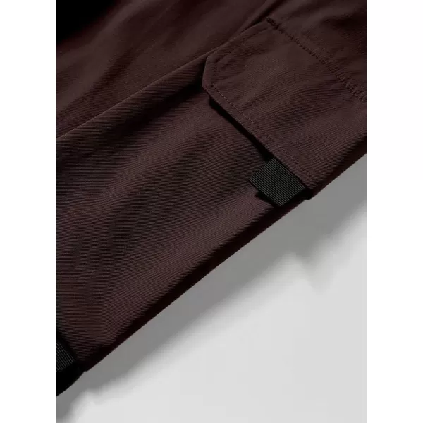 JMIERR Mens Casual Cargo Pants Stretch Elastic Waist Drawstring Joggers Pants Tapered Sweatpants for Men Multi Pockets