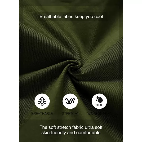 JMIERR Mens Casual Cargo Shorts - Cotton Drawstring Stretch Summer Beach Shorts Twill Chino Short with 6 Pockets