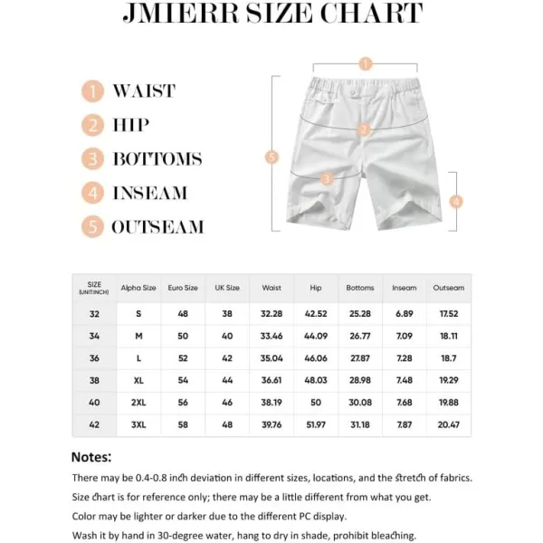 JMIERR Mens Casual Cotton Linen Shorts Stretch Elastic Waistband Classic Fit Lightweight Summer Beach Short with Pockets