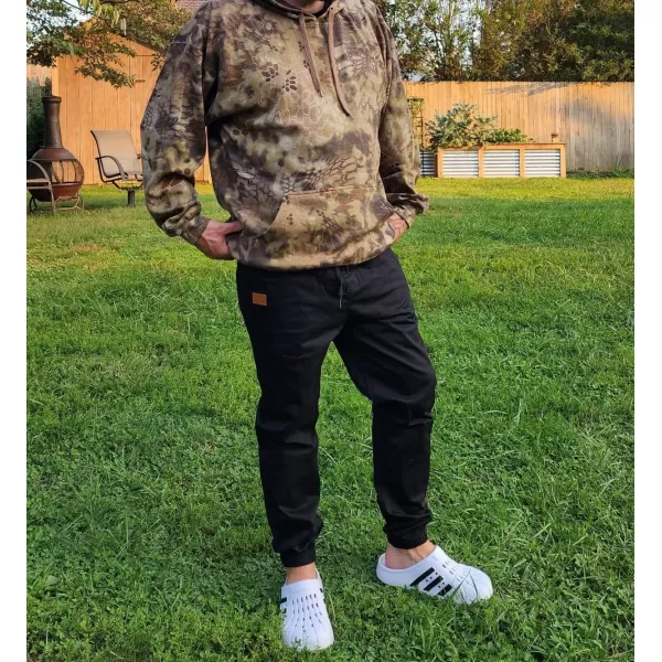 JMIERR Mens Casual Joggers Pants - Cotton Drawstring Chino Cargo Pants Hiking Outdoor Twill Track Jogging Sweatpants Pants