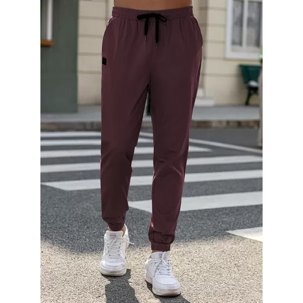 JMIERR Mens Casual Joggers Pants - Cotton Drawstring Chino Cargo Pants Hiking Outdoor Twill Track Jogging Sweatpants Pants