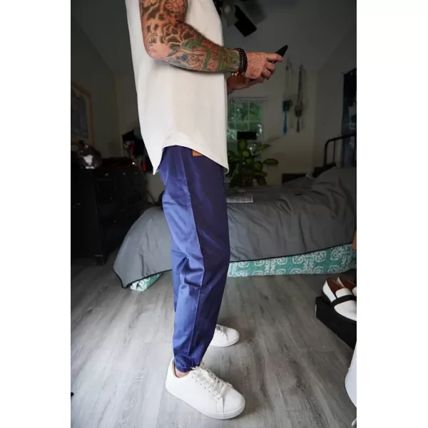 JMIERR Mens Casual Joggers Pants - Cotton Drawstring Chino Cargo Pants Hiking Outdoor Twill Track Jogging Sweatpants Pants