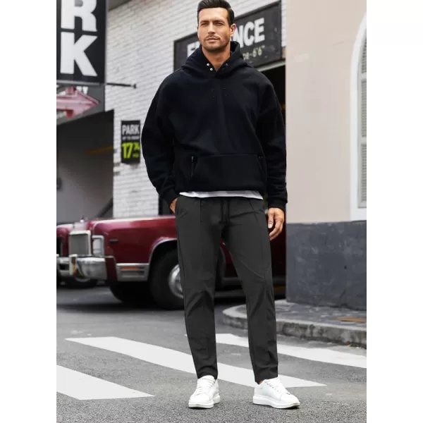 JMIERR Mens Casual Joggers Pants Stretch Drawstring Glof Slim-Fit Pants for Men Chino Hiking Gym Pant Sweatpants with Pockets
