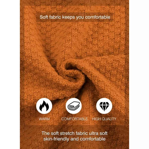JMIERR Men's Casual Long Sleeve Shawl Collar Buttons Down Cable Knit Cardigan Sweater with Pockets