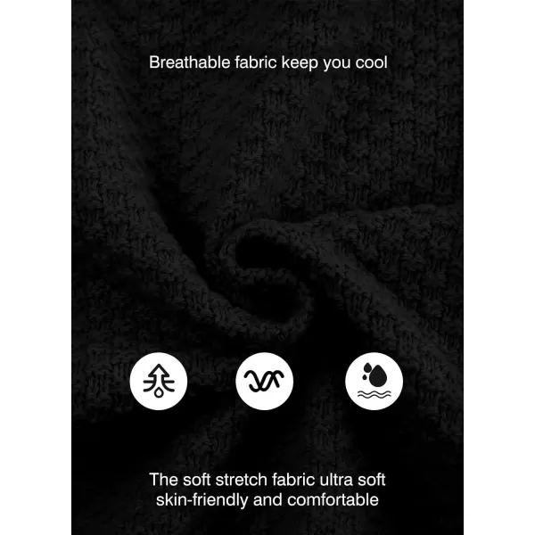 JMIERR Men's Casual Long Sleeve Shawl Collar Buttons Down Cable Knit Cardigan Sweater with Pockets