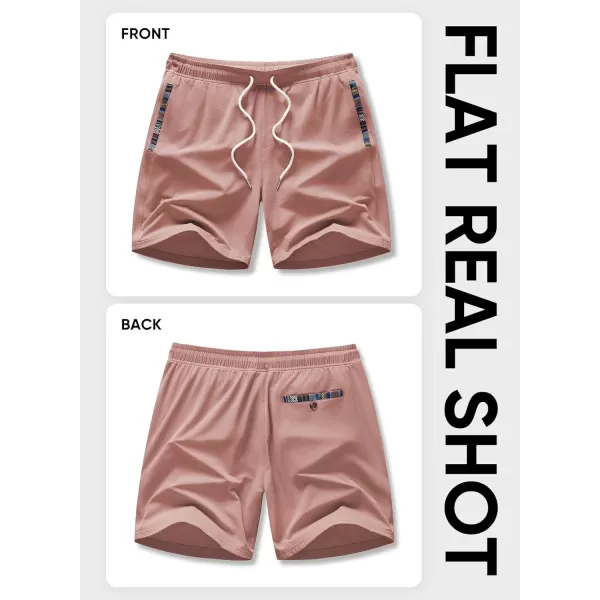 JMIERR Men's Casual Shorts 5"/ 7" Drawstring Summer Quick Dry Beach Stretch Waist Golf Athletic Gym Short