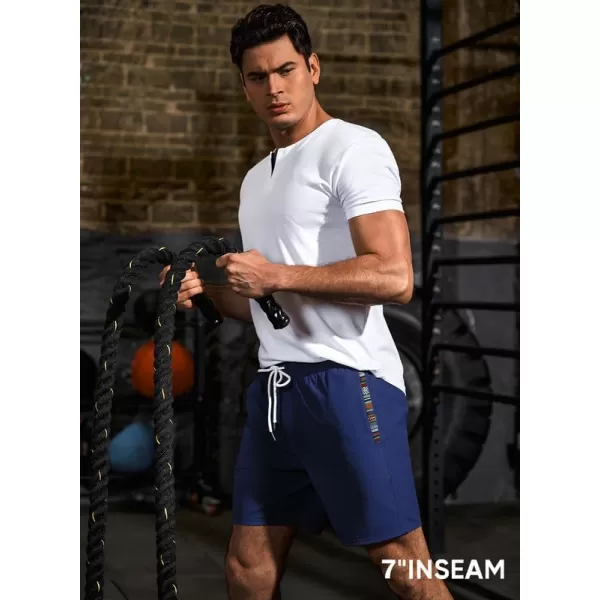 JMIERR Men's Casual Shorts 5"/ 7" Drawstring Summer Quick Dry Beach Stretch Waist Golf Athletic Gym Short