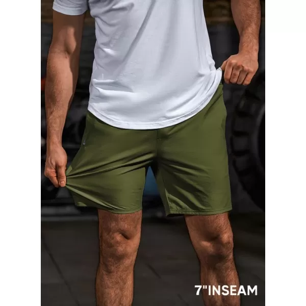 JMIERR Men's Casual Shorts 5"/ 7" Drawstring Summer Quick Dry Beach Stretch Waist Golf Athletic Gym Short