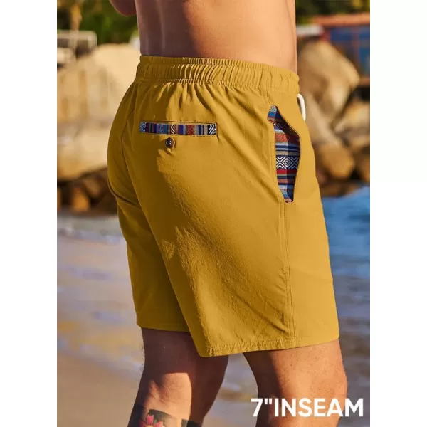 JMIERR Men's Casual Shorts 5"/ 7" Drawstring Summer Quick Dry Beach Stretch Waist Golf Athletic Gym Short
