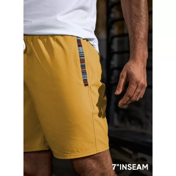 JMIERR Men's Casual Shorts 5"/ 7" Drawstring Summer Quick Dry Beach Stretch Waist Golf Athletic Gym Short