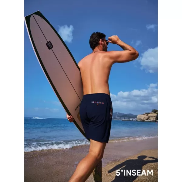 JMIERR Men's Casual Shorts 5"/ 7" Drawstring Summer Quick Dry Beach Stretch Waist Golf Athletic Gym Short