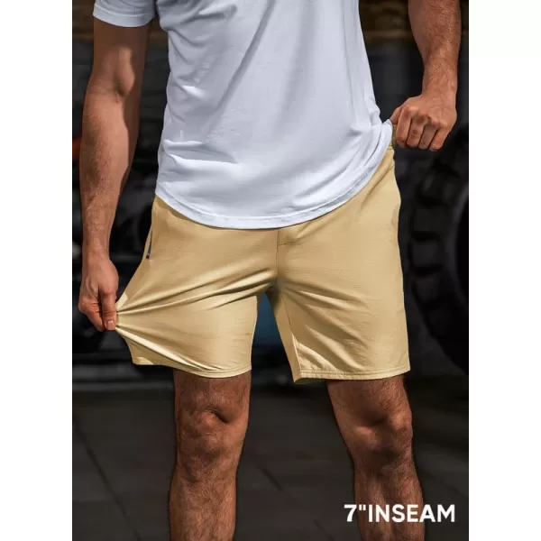 JMIERR Men's Casual Shorts 5"/ 7" Drawstring Summer Quick Dry Beach Stretch Waist Golf Athletic Gym Short