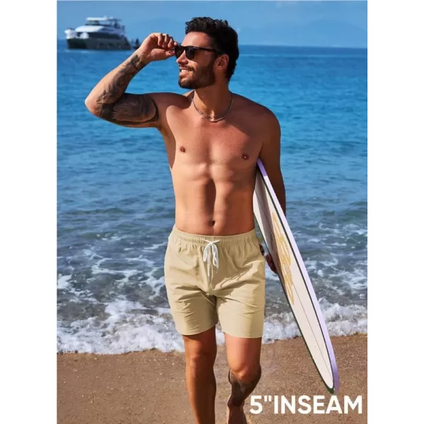 JMIERR Men's Casual Shorts 5"/ 7" Drawstring Summer Quick Dry Beach Stretch Waist Golf Athletic Gym Short