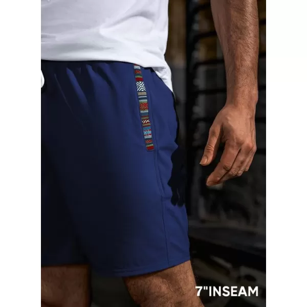 JMIERR Men's Casual Shorts 5"/ 7" Drawstring Summer Quick Dry Beach Stretch Waist Golf Athletic Gym Short