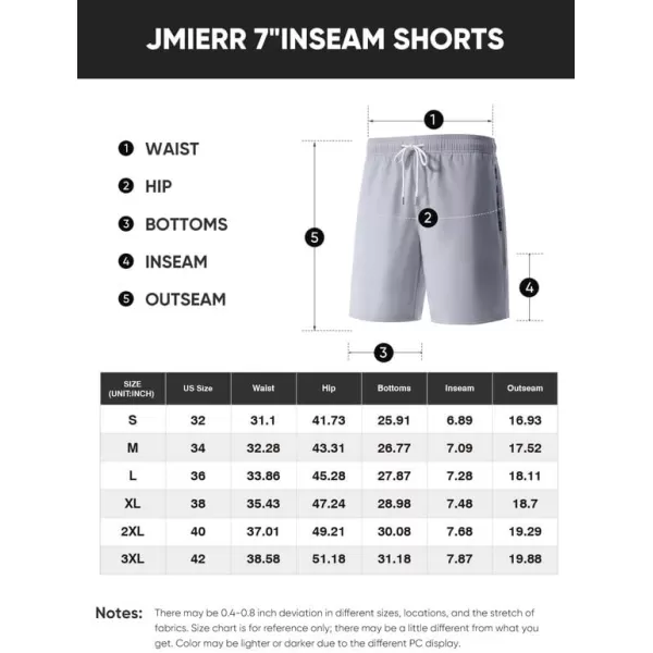 JMIERR Men's Casual Shorts 5"/ 7" Drawstring Summer Quick Dry Beach Stretch Waist Golf Athletic Gym Short
