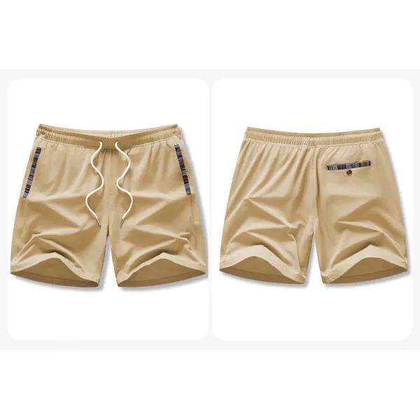 JMIERR Men's Casual Shorts 5"/ 7" Drawstring Summer Quick Dry Beach Stretch Waist Golf Athletic Gym Short