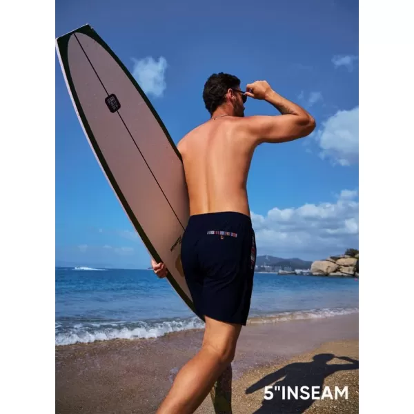 JMIERR Men's Casual Shorts 5"/ 7" Drawstring Summer Quick Dry Beach Stretch Waist Golf Athletic Gym Short