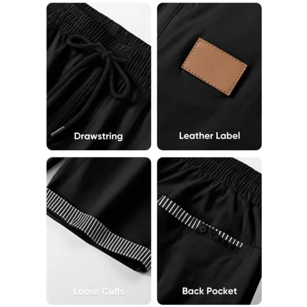 JMIERR Mens Casual Shorts - Cotton Drawstring Summer Beach Stretch Twill Chino Golf Shorts
