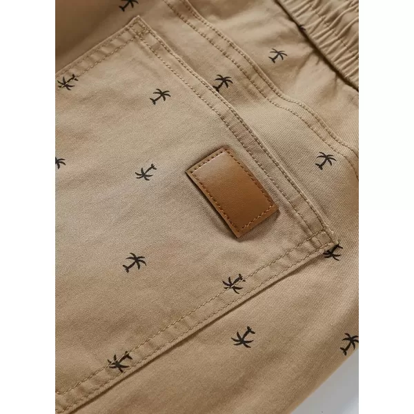 JMIERR Mens Casual Shorts - Cotton Drawstring Summer Beach Stretch Twill Chino Golf Shorts
