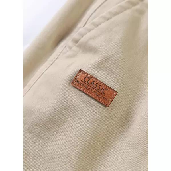 JMIERR Mens Casual Twill Cargo Pants Cotton Chino Fall Pants for Men Tapered Stretch Pants Hiking Pants with 6 Pockets