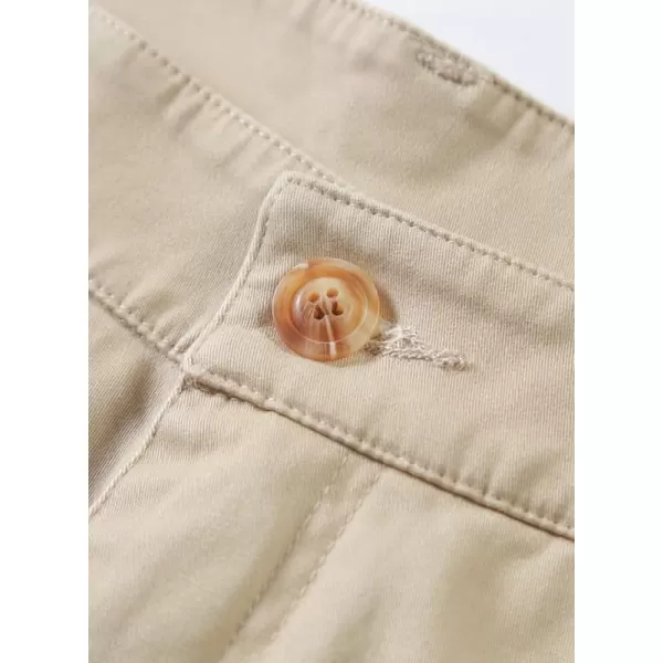 JMIERR Mens Casual Twill Cargo Pants Cotton Chino Fall Pants for Men Tapered Stretch Pants Hiking Pants with 6 Pockets