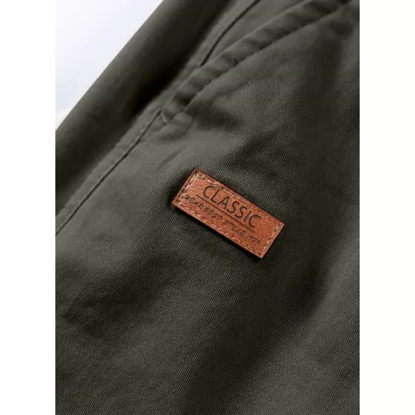 JMIERR Mens Casual Twill Cargo Pants Cotton Chino Fall Pants for Men Tapered Stretch Pants Hiking Pants with 6 Pockets
