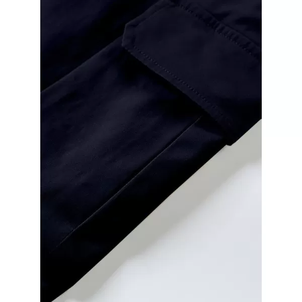 JMIERR Mens Casual Twill Cargo Pants Cotton Chino Fall Pants for Men Tapered Stretch Pants Hiking Pants with 6 Pockets