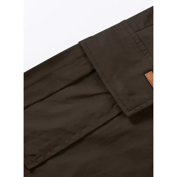 JMIERR Mens Casual Twill Cargo Shorts Cotton Drawstring Classic Cargo Stretch Short with 6 Pockets