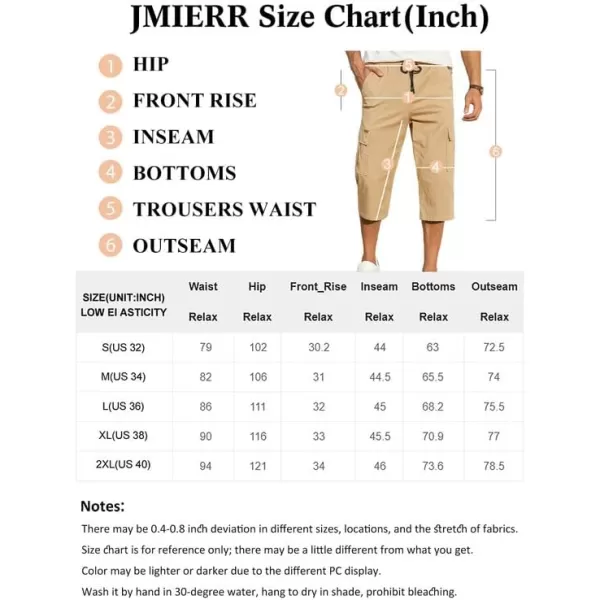 JMIERR Mens Casual Twill Cargo Shorts Cotton Drawstring Classic Cargo Stretch Short with 6 Pockets