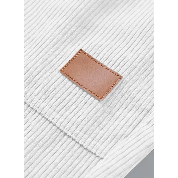 JMIERR Mens Corduroy Joggers Pants Casual Cargo Pants Drawstring Elastic Waist Baggy Tapered Sweatpants with Pockets