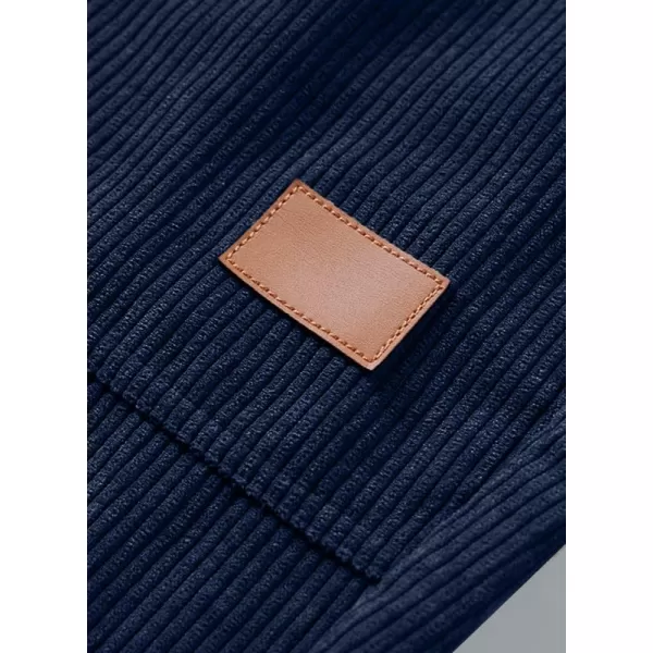JMIERR Mens Corduroy Joggers Pants Casual Cargo Pants Drawstring Elastic Waist Baggy Tapered Sweatpants with Pockets
