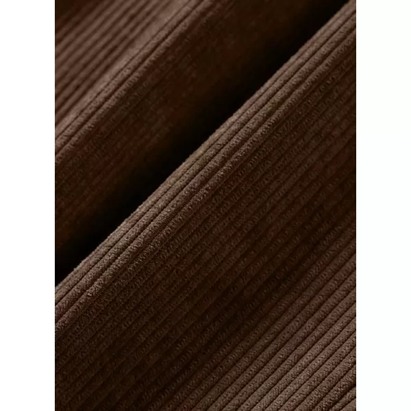 JMIERR Mens Corduroy Joggers Pants Casual Cargo Pants Drawstring Elastic Waist Baggy Tapered Sweatpants with Pockets