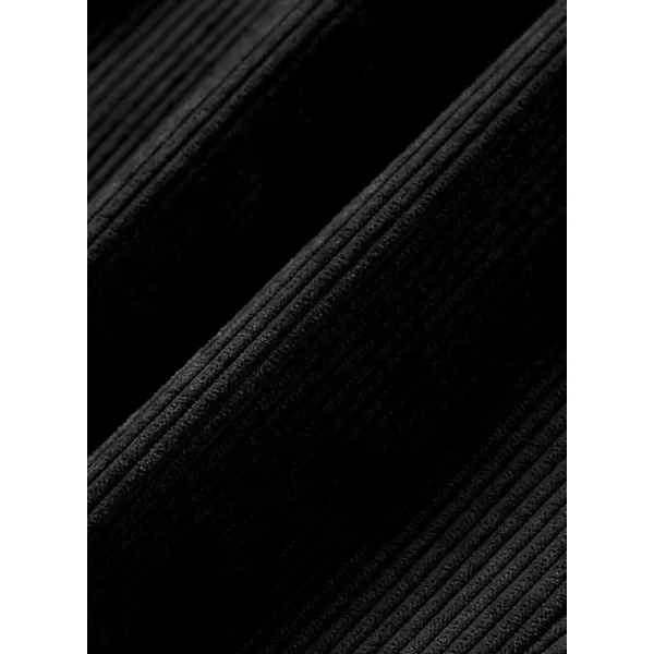JMIERR Mens Corduroy Joggers Pants Casual Cargo Pants Drawstring Elastic Waist Baggy Tapered Sweatpants with Pockets