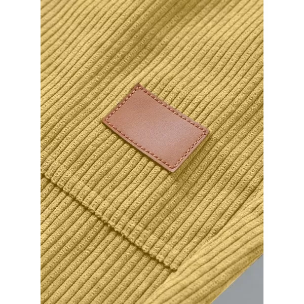 JMIERR Mens Corduroy Joggers Pants Casual Cargo Pants Drawstring Elastic Waist Baggy Tapered Sweatpants with Pockets