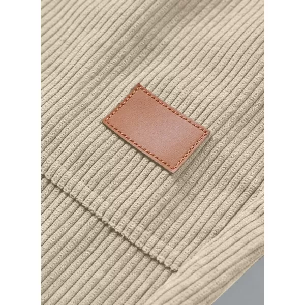 JMIERR Mens Corduroy Joggers Pants Casual Cargo Pants Drawstring Elastic Waist Baggy Tapered Sweatpants with Pockets