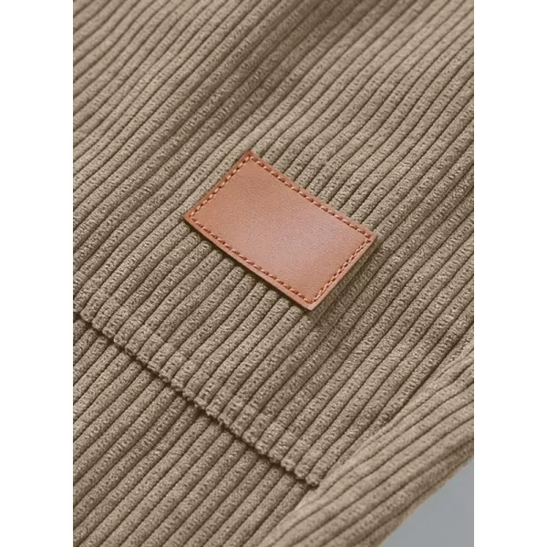 JMIERR Mens Corduroy Joggers Pants Casual Cargo Pants Drawstring Elastic Waist Baggy Tapered Sweatpants with Pockets