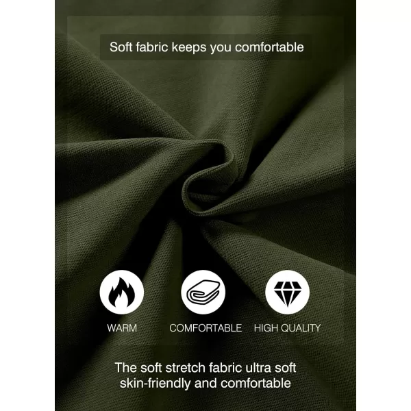 JMIERR Men's Corduroy Shirts - Casual Western Long Sleeve Button Down Lightweight Shacket Jackets with 2 Flap Pocket