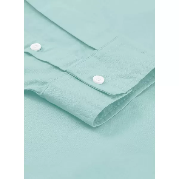 JMIERR Mens Cotton Linen Casual Stylish Button Down Shirt Long Sleeve Dress Shirts