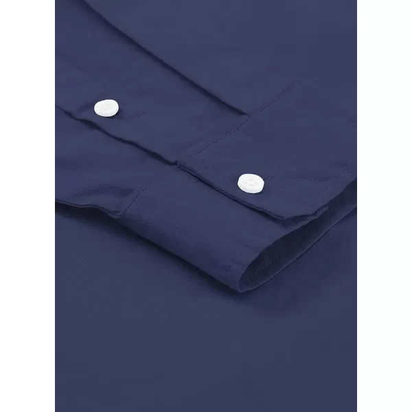JMIERR Mens Cotton Linen Casual Stylish Button Down Shirt Long Sleeve Dress Shirts