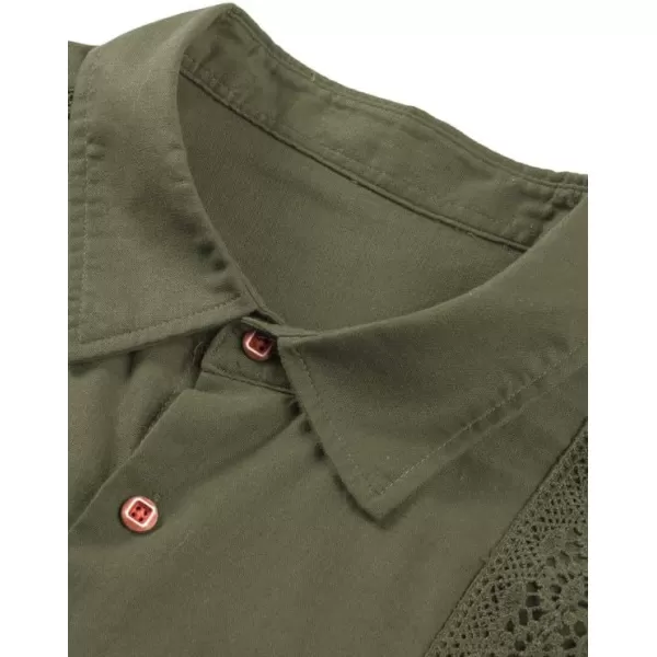 JMIERR Mens Cotton Linen Guayabera Shirts Casual Button Up Short Sleeve Summer Beach Shirt