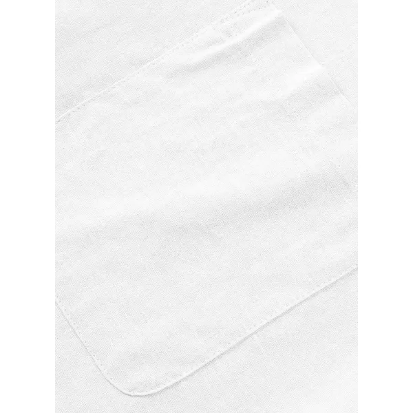 JMIERR Mens Cotton Linen Guayabera Shirts Casual Button Up Short Sleeve Summer Beach Shirt