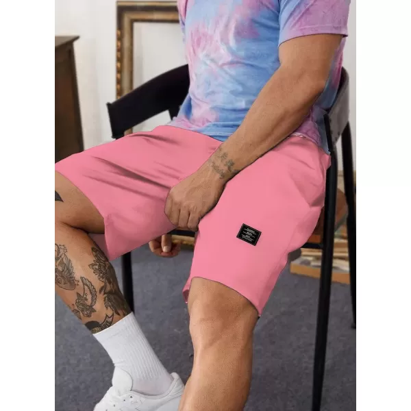 JMIERR Mens Cotton Sweat Shorts with 3 Pockets Workout Lounge Jogger Athletic Shorts 7 inch Inseam Running Shorts