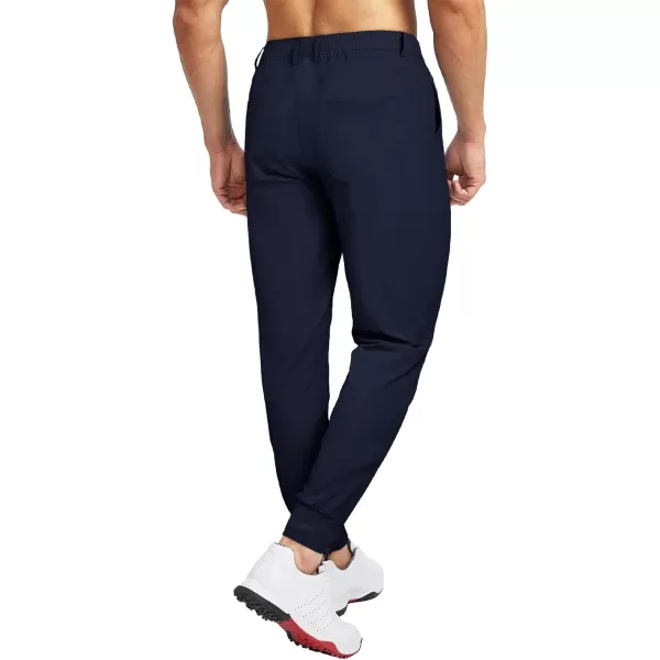 JMIERR Men's Golf Pants - Casual Stretch Slim Fit Joggers Pants Hiking Travel Work Flex Dress Pants