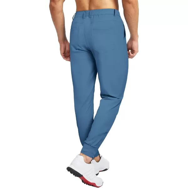 JMIERR Men's Golf Pants - Casual Stretch Slim Fit Joggers Pants Hiking Travel Work Flex Dress Pants