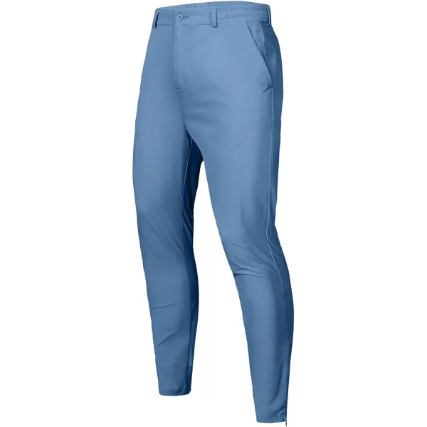 JMIERR Men's Golf Pants - Casual Stretch Slim Fit Joggers Pants Hiking Travel Work Flex Dress Pants