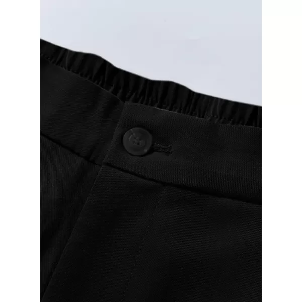 JMIERR Mens Golf Pants Slim Fit Stretch Dress Pants Running Travel Casual Pants with Pockets