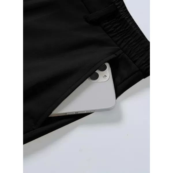 JMIERR Mens Golf Pants Slim Fit Stretch Dress Pants Running Travel Casual Pants with Pockets